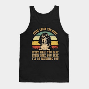 Every Bite You Take Basset Dreams Tee Triumph for Dog Admirers Tank Top